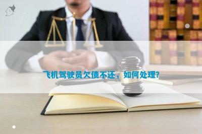 飞机驾驶员欠债不还如何处理？(图1)