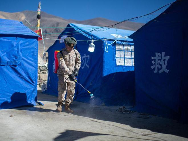 西藏68级地震中国救援显神速！美国山火持续燃烧大国成笑话(图1)